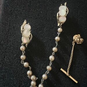 Vintage Sweater Clip And tie Pin